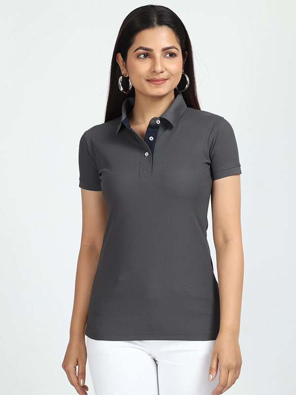 Classic Polo T-Shirt — Navy