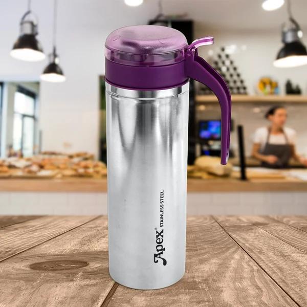 Stainless Steel Oil Pourer 750ml – Anti-Drip, Ergonomic Handle